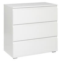 KOMODA, bela  - bela, Konvencionalno, leseni material (80/80/45cm) - Livetastic