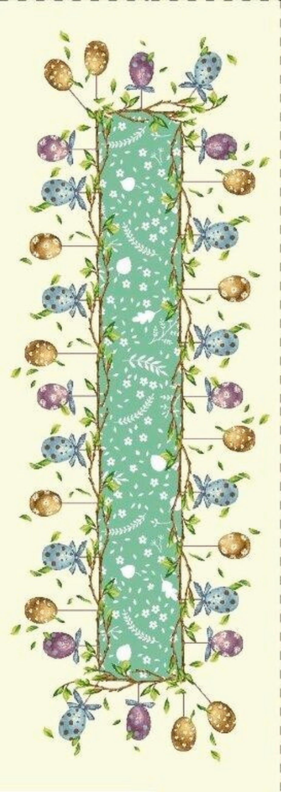 ASZTALI FUTÓ   - bézs, Basics, textil (45/140cm)