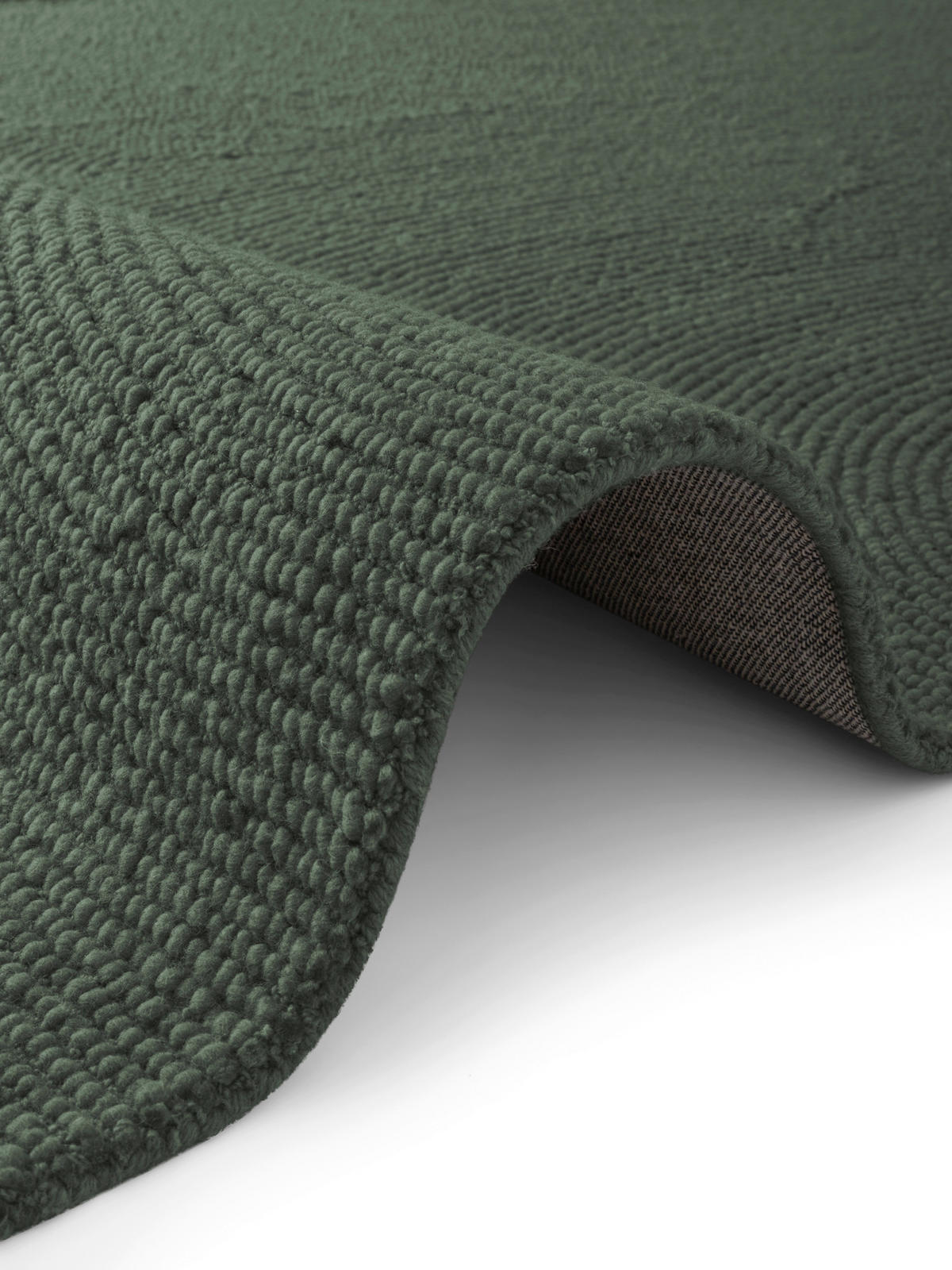 LÄUFER 80/200 cm Calmio  - Dunkelgrün, Basics, Textil (80/200cm) - Hanse Home