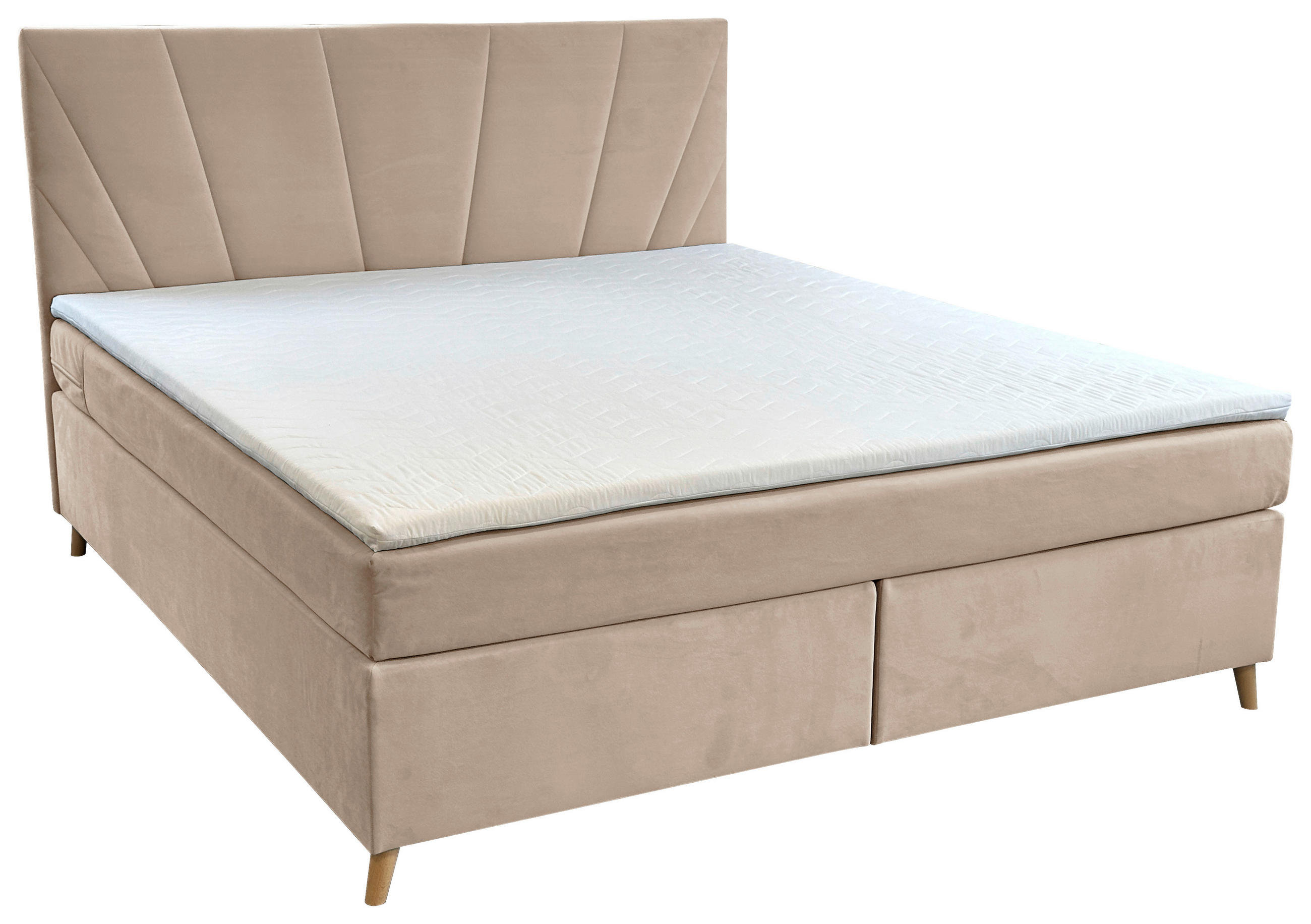 Boxbett mit Topper 180x200 cm Lucia