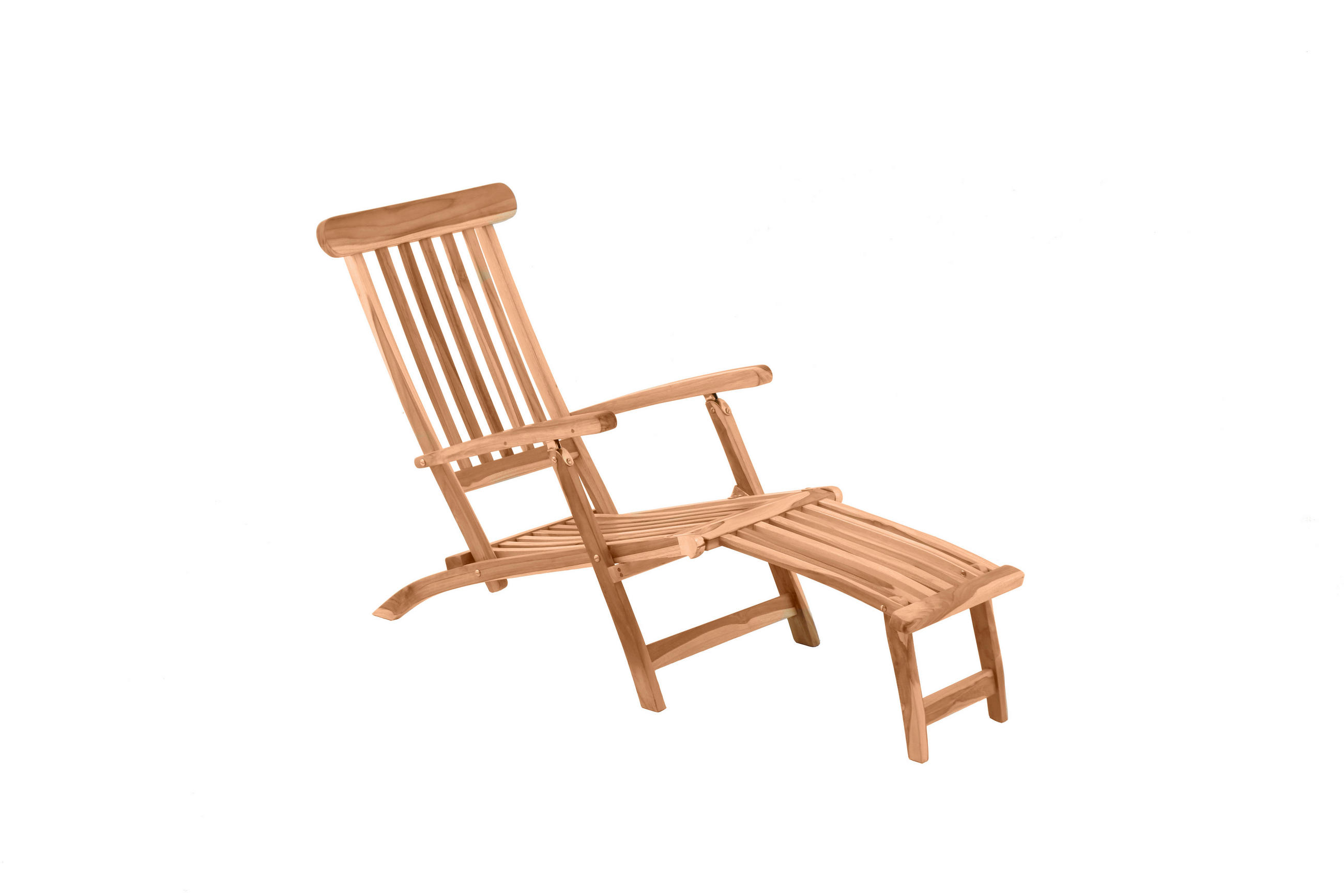 GARTENKLAPPSTUHL Teakholz Naturfarben  - Naturfarben, Design, Holz (58,5/87/149cm) - Livetastic