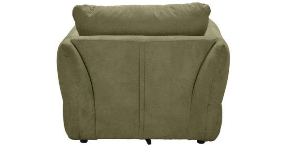 SESSEL in Webstoff Olivgrün  - Schwarz/Olivgrün, KONVENTIONELL, Textil/Metall (112/88/120cm) - Carryhome