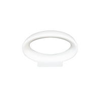KROUŽEK NA UBROUSKY porcelán (fine china) keramika  - bílá, Konvenční, keramika (6,6/4,3/2,9cm) - Novel