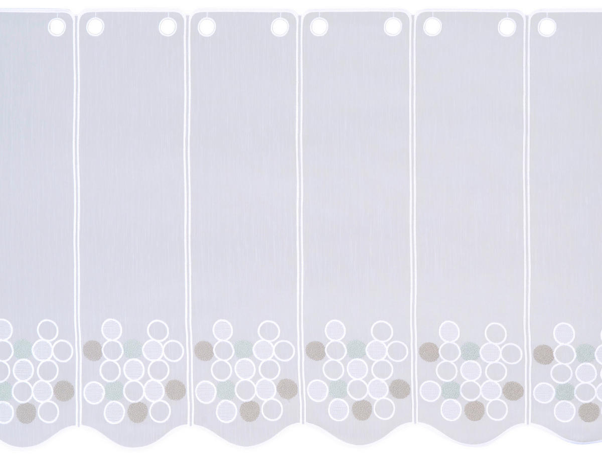 KURZGARDINE 60 cm   - Pastellgrün, KONVENTIONELL, Textil (60cm) - Esposa