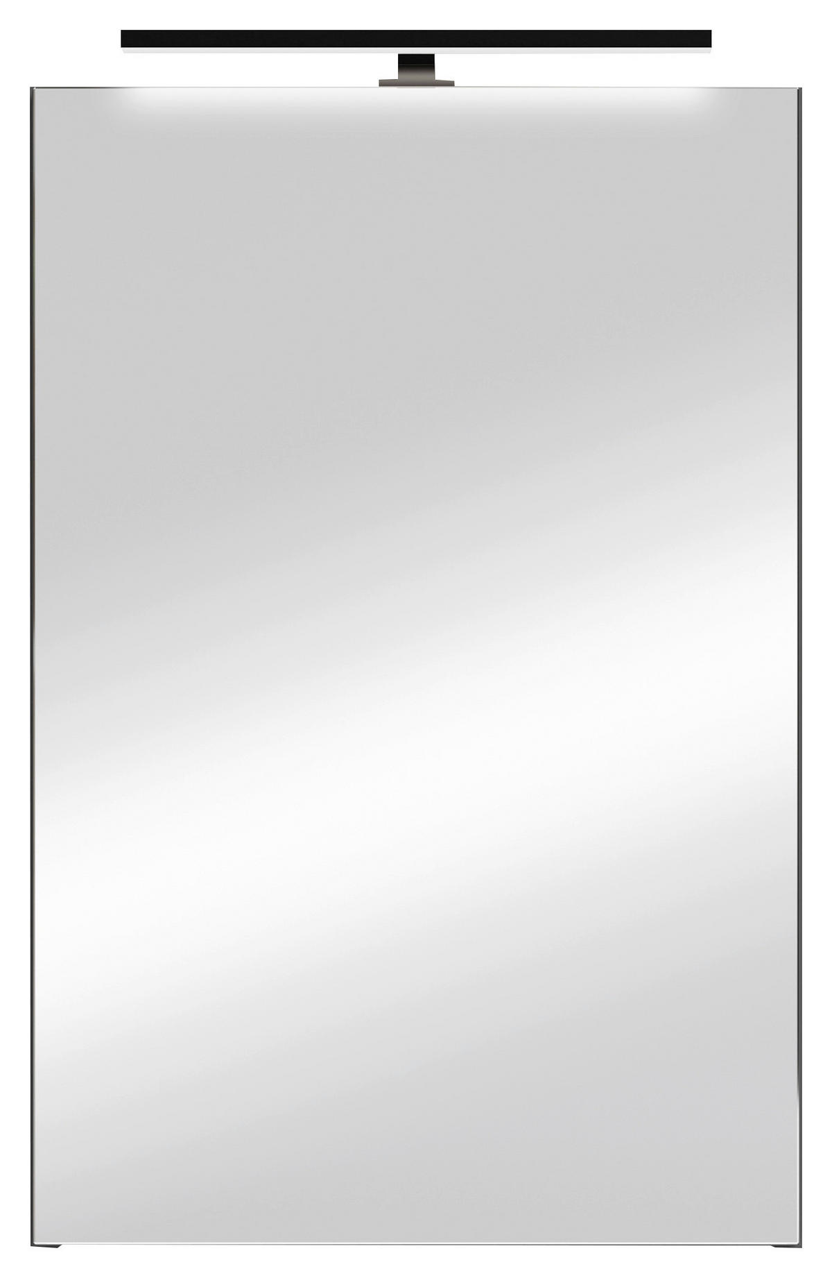 SPIEGELSCHRANK 40/60/20 cm  - Anthrazit, MODERN, Glas/Holzwerkstoff (40/60/20cm) - MID.YOU