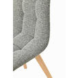 STUHL  Stoffauswahl Leinenoptik  - Naturfarben/Grau, Design, Holz/Textil (45/89/53cm) - Carryhome