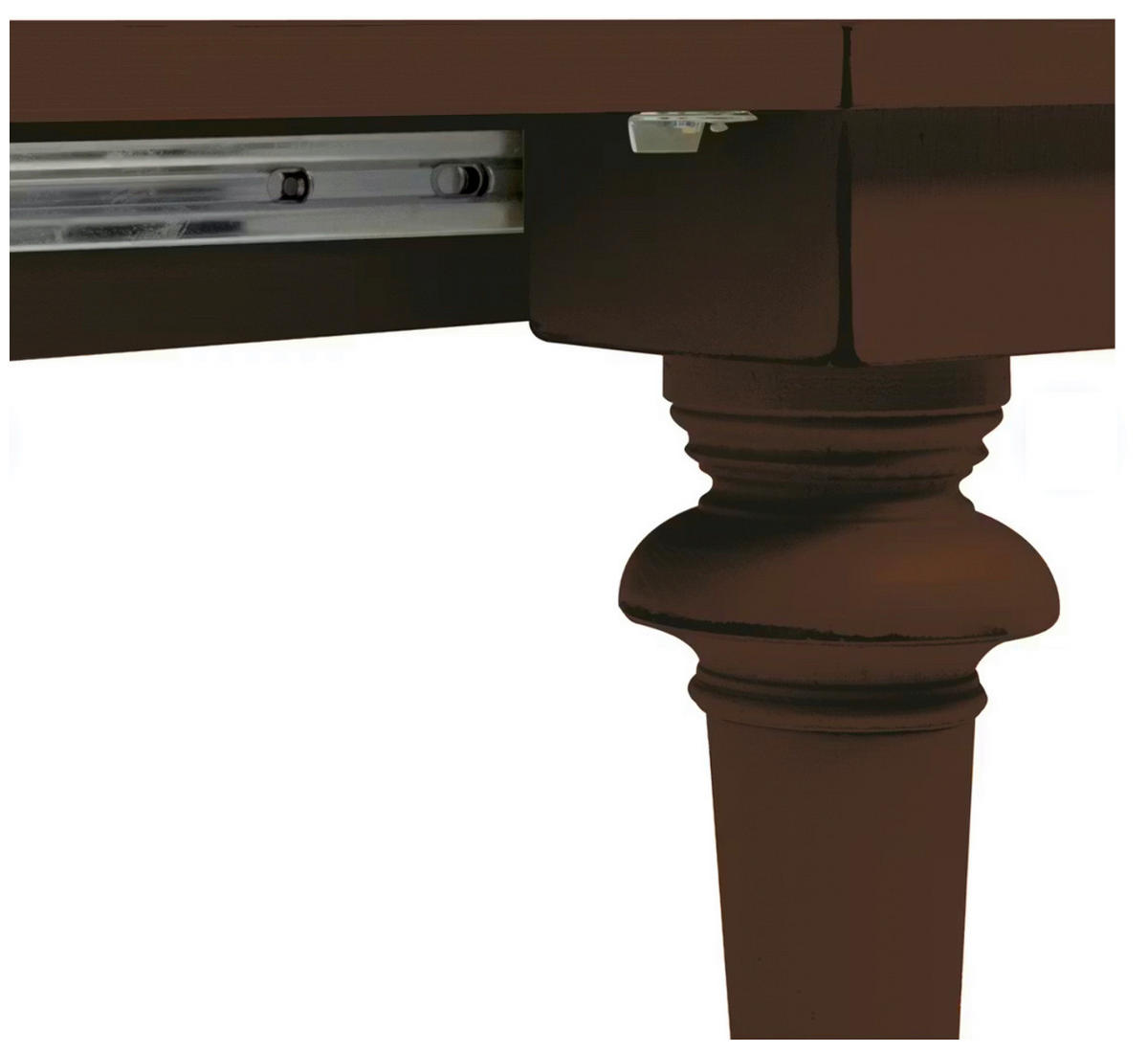 ESSTISCH Nussbaumfarben rechteckig  ausziehbar  - Nussbaumfarben, LIFESTYLE, Holz (182-282/76/90cm) - Livetastic