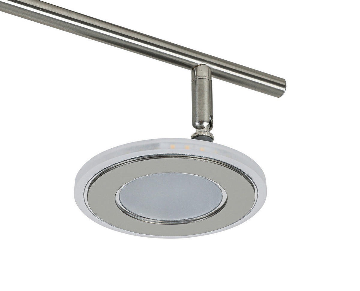 LED-SPOTLIGHT 82/17,5/13 cm   - kromfärg/nickelfärgad, Design, metall/plast (82/17,5/13cm) - Novel