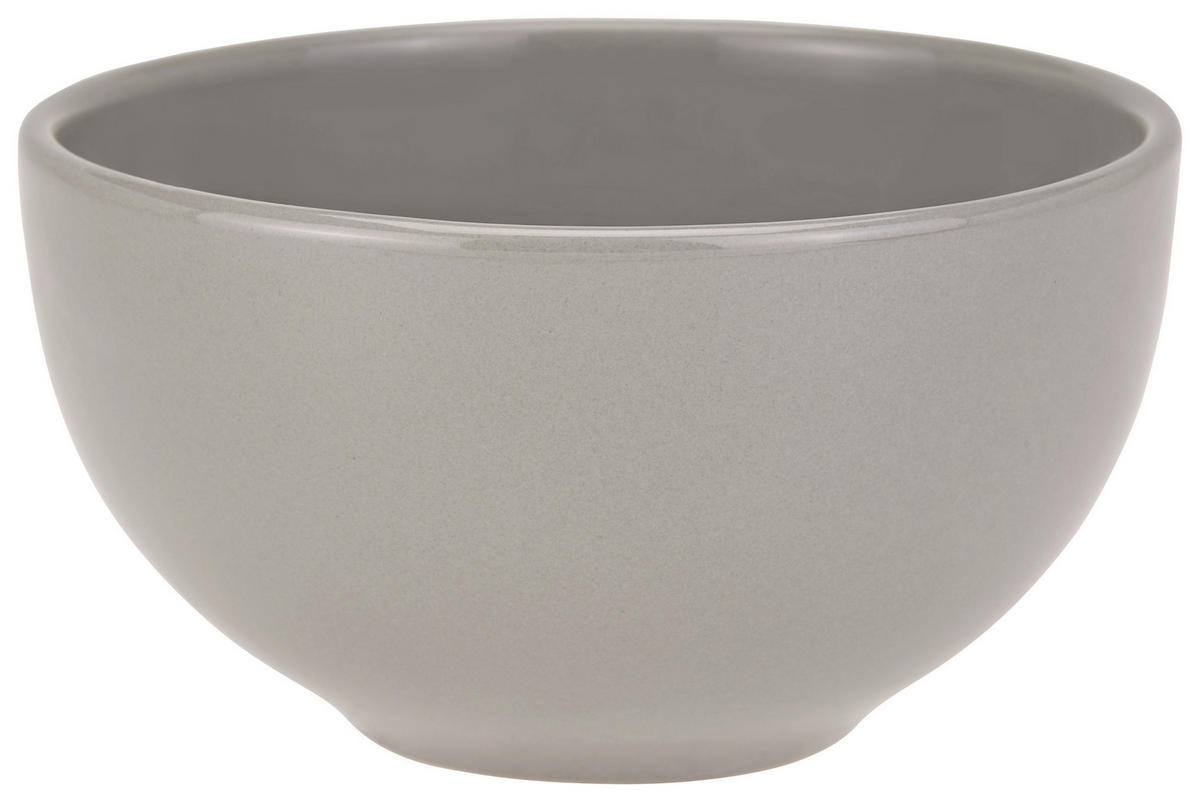 MÜZLIS TÁL  - világosszürke, Konventionell, kerámia (13/7cm) - Boxxx