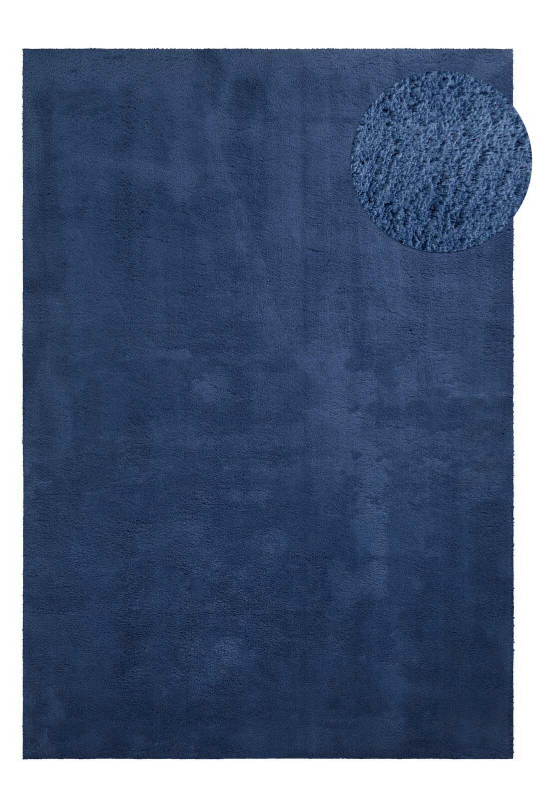 WEBTEPPICH Wohnzimmer 240/340 cm Fiona Blau rechteckig  - Blau, KONVENTIONELL, Textil (240/340cm) - Novel