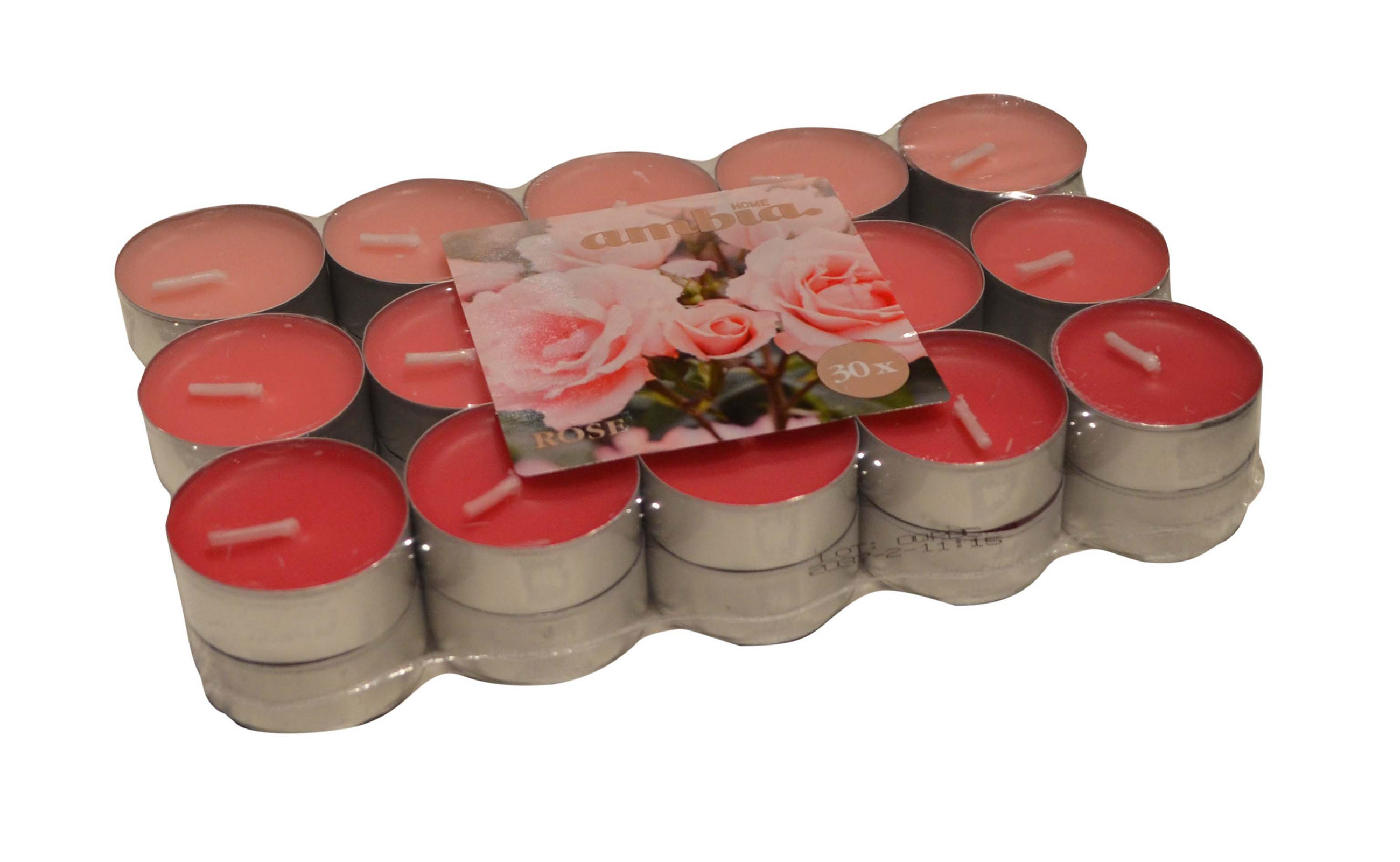 SET DE LUMÂNĂRI PASTILĂ 30 bucăți  - fruct de pădure, Basics - Ambia Home