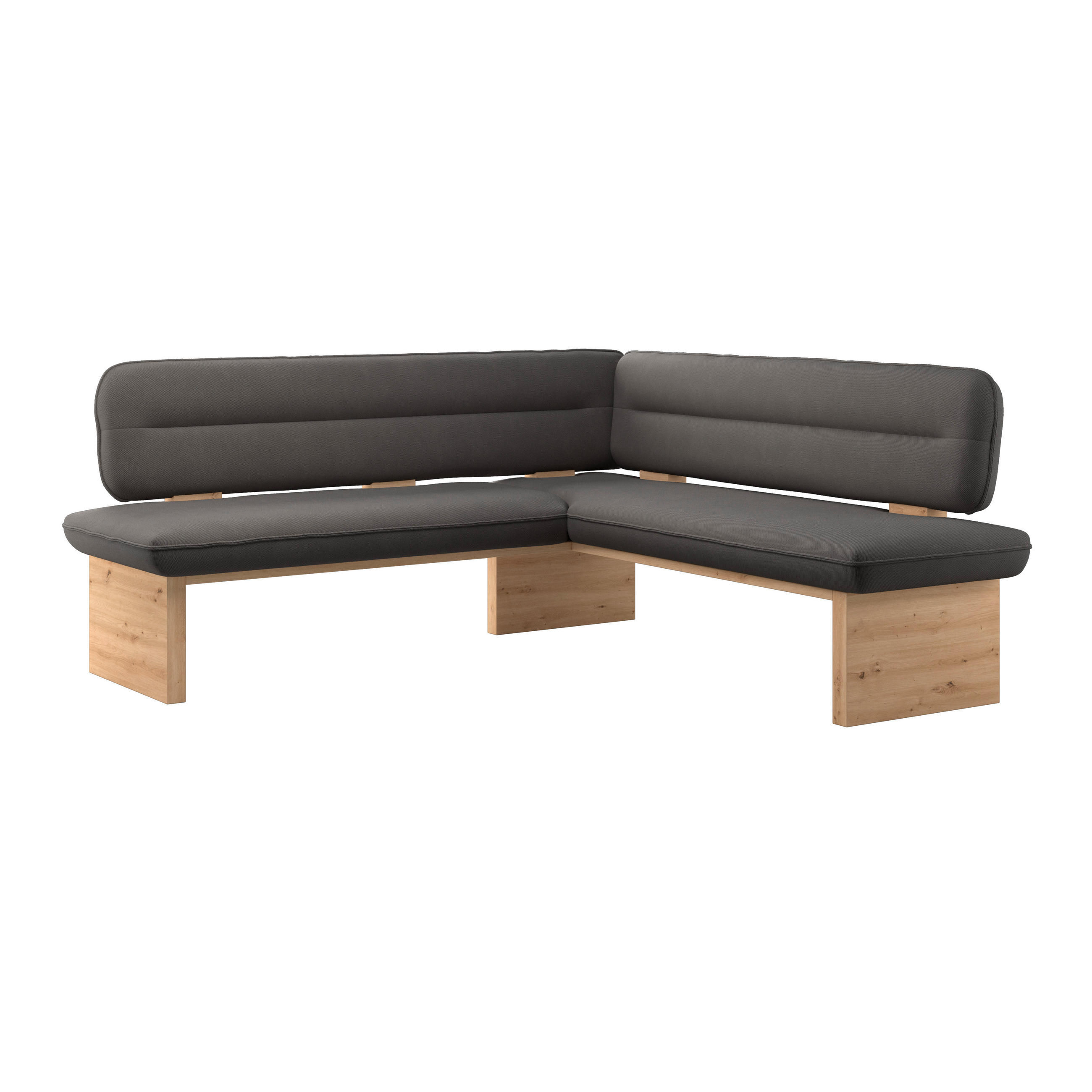 P & B Eckbank Anthrazit 192x170 cm