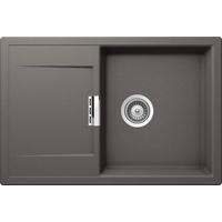 SPÜLE MONO D-100U / MOND100USIL  - Graphitfarben, Basics, Stein (76,5/51cm) - Schock