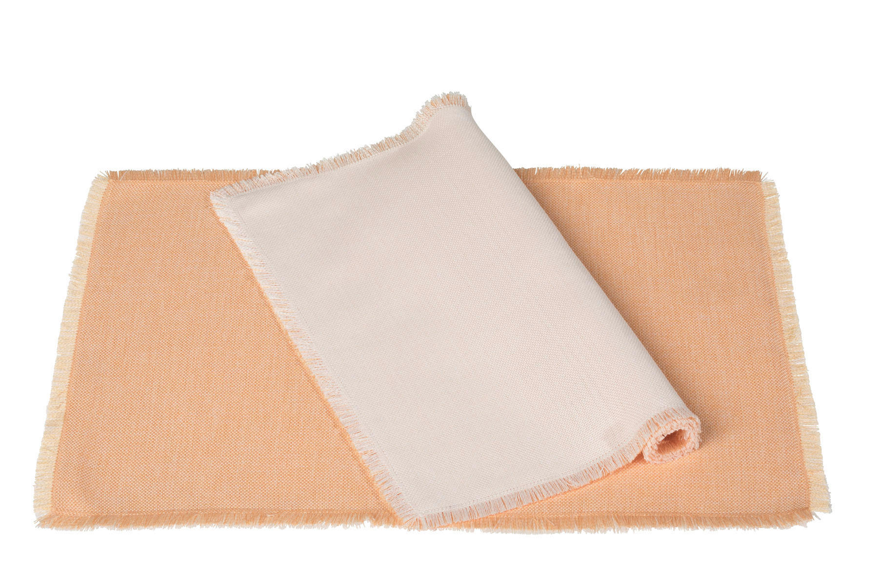 TISCHSET Textil Perlmutt, Roségold 33/48 cm  - Perlmutt/Roségold, Basics, Textil (33/48cm) - Pichler