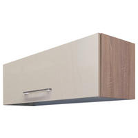 KÜCHENOBERSCHRANK 100/32/32 cm  in Sonoma Eiche, Kaschmir  - Kaschmir/Edelstahlfarben, KONVENTIONELL, Holzwerkstoff/Metall (100/32/32cm) - FlexWell