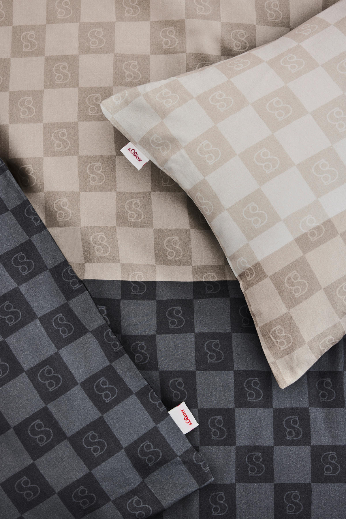 POSTEĽNÁ BIELIZEŇ, satén, viacfarebná, 140/200 cm - viacfarebná, Basics, textil (140/200cm) - S. Oliver
