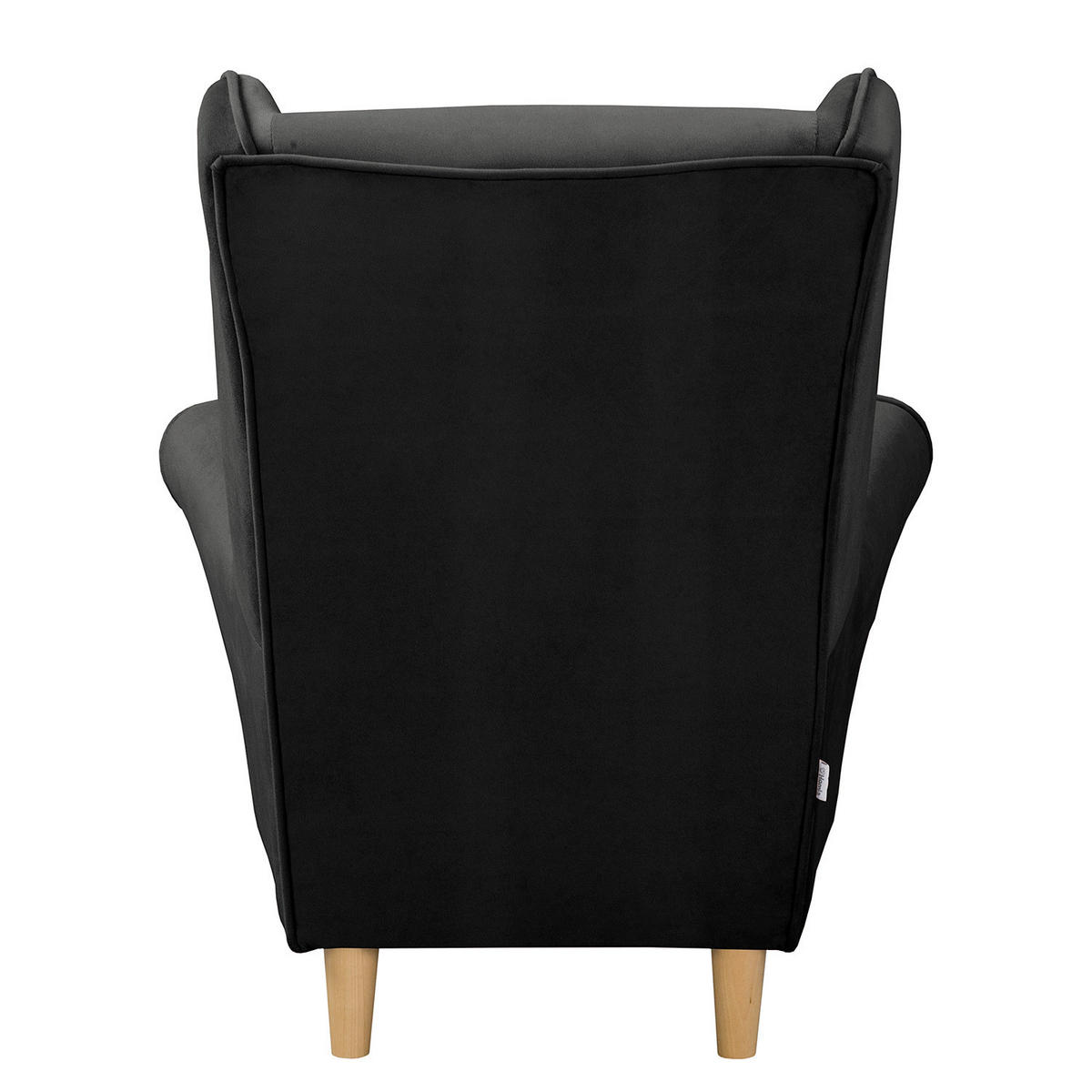 KINDERSESSEL Scandi Mini  - Schwarz, Design, Textil (60/74/69cm) - Livetastic