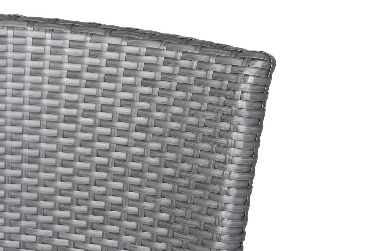 STAPELSESSEL - Grau, MODERN, Kunststoff/Metall (56/83/60cm) - Siena Garden