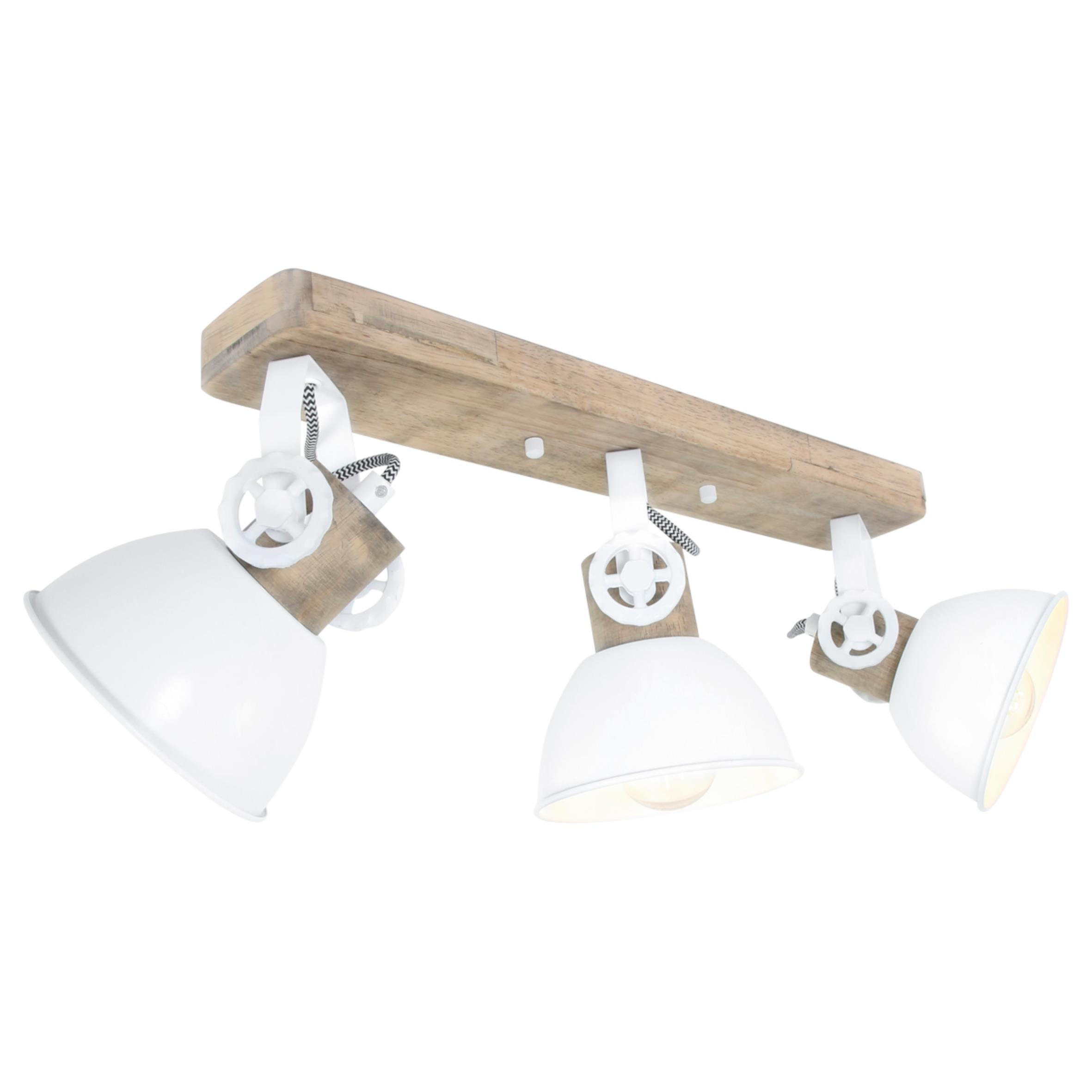DECKENSPOTS 59/19/23 cm   - Anthrazit/Kupferfarben, Trend, Holz/Metall (59/19/23cm)