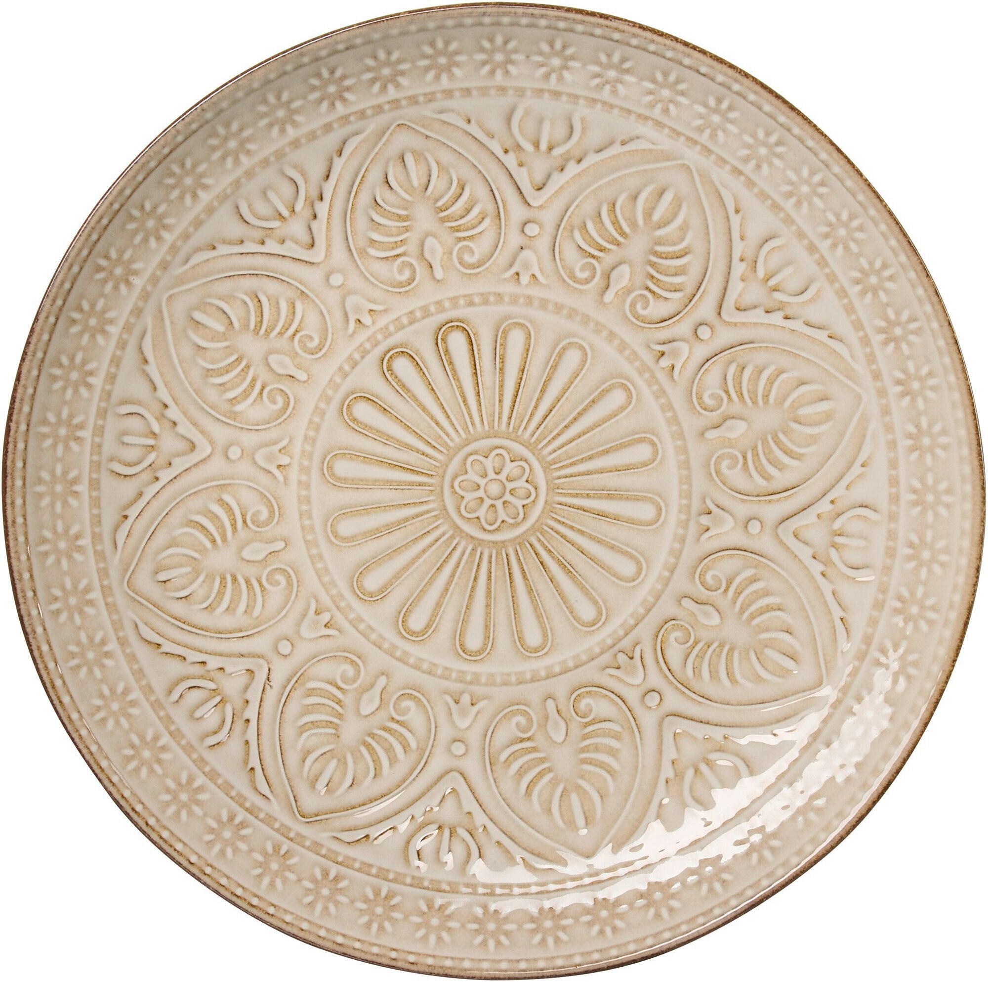 SPEISETELLER Omara  - Creme, Keramik (27/27/4cm) - Ritzenhoff Breker