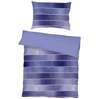 BETTWÄSCHE 2-teilig Makosatin 140/200 cm  - Violett, KONVENTIONELL, Textil (140/200cm) - Kaeppel