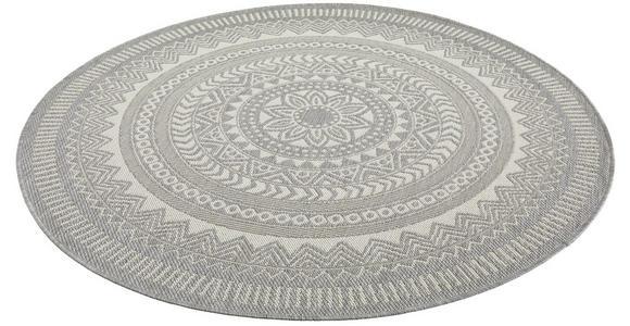 OUTDOORTEPPICH 120 cm Skara Grau  - Grau, Natur, Textil (120cm) - Novel