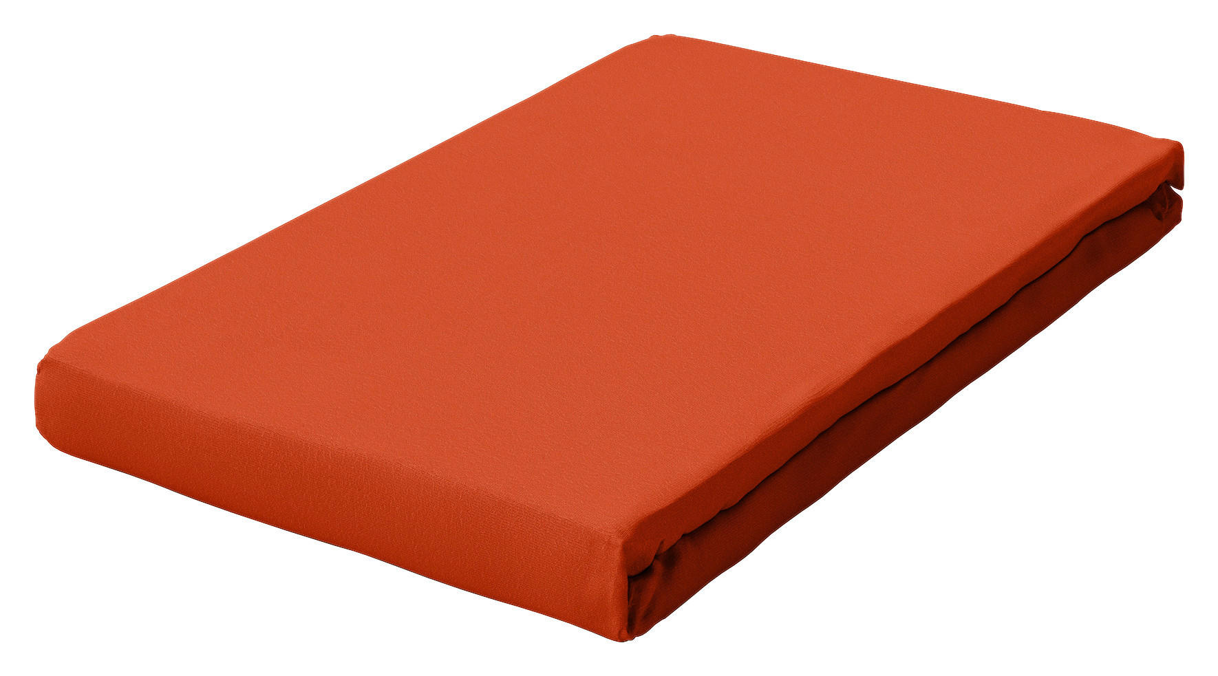 Schlafgut Spannbetttuch Pure Rot 120-130x200-220 cm