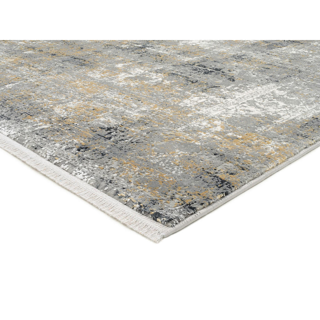 Thumbnail - Dieter Knoll Webteppich Lacona, Grau, Textil, Abstraktes, rechteckig, 120x180 cm, Oeko-Tex® Standard 100, für Fußbodenhe...