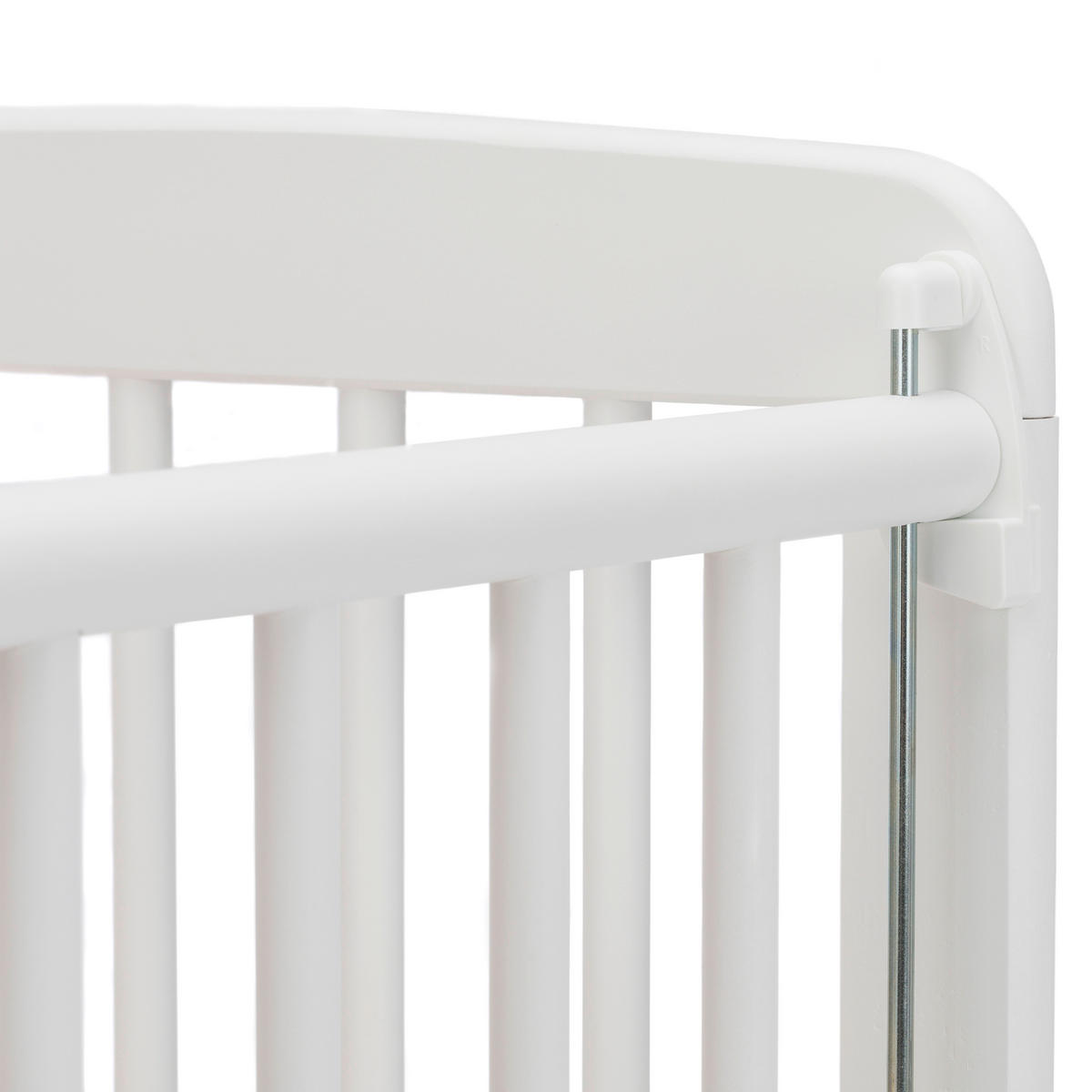 BEISTELLBETT   - Weiß, Basics, Holz (45/90cm) - My Baby Lou