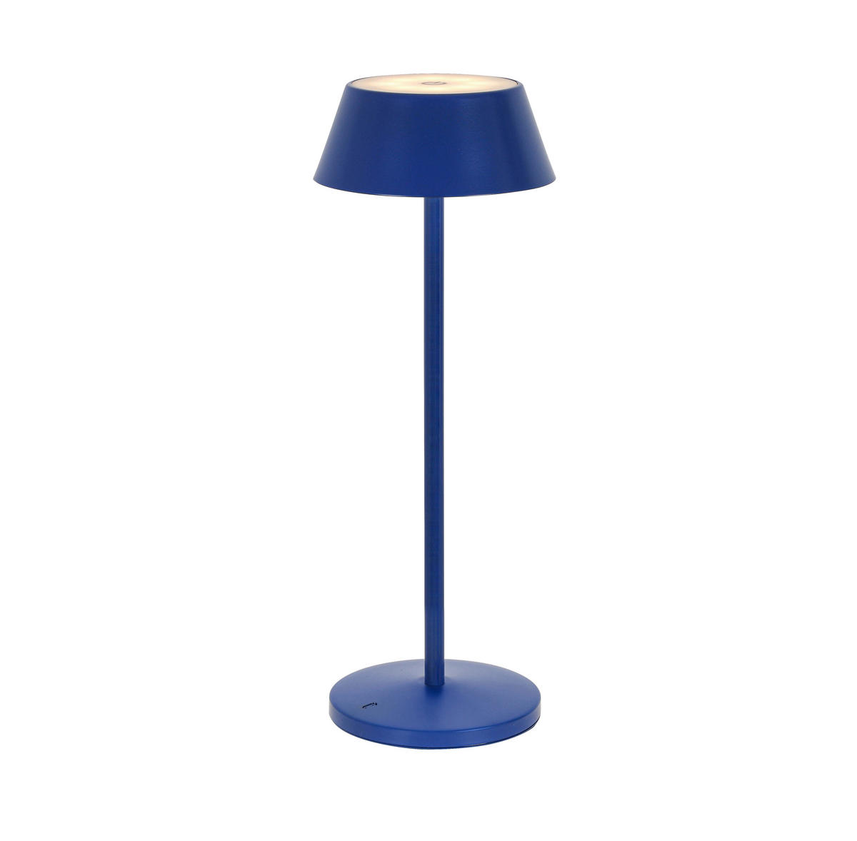 PORTABEL LAMPA 11/30 cm   - blå/svart, Trend, metall/plast (11/30cm) - Dieter Knoll