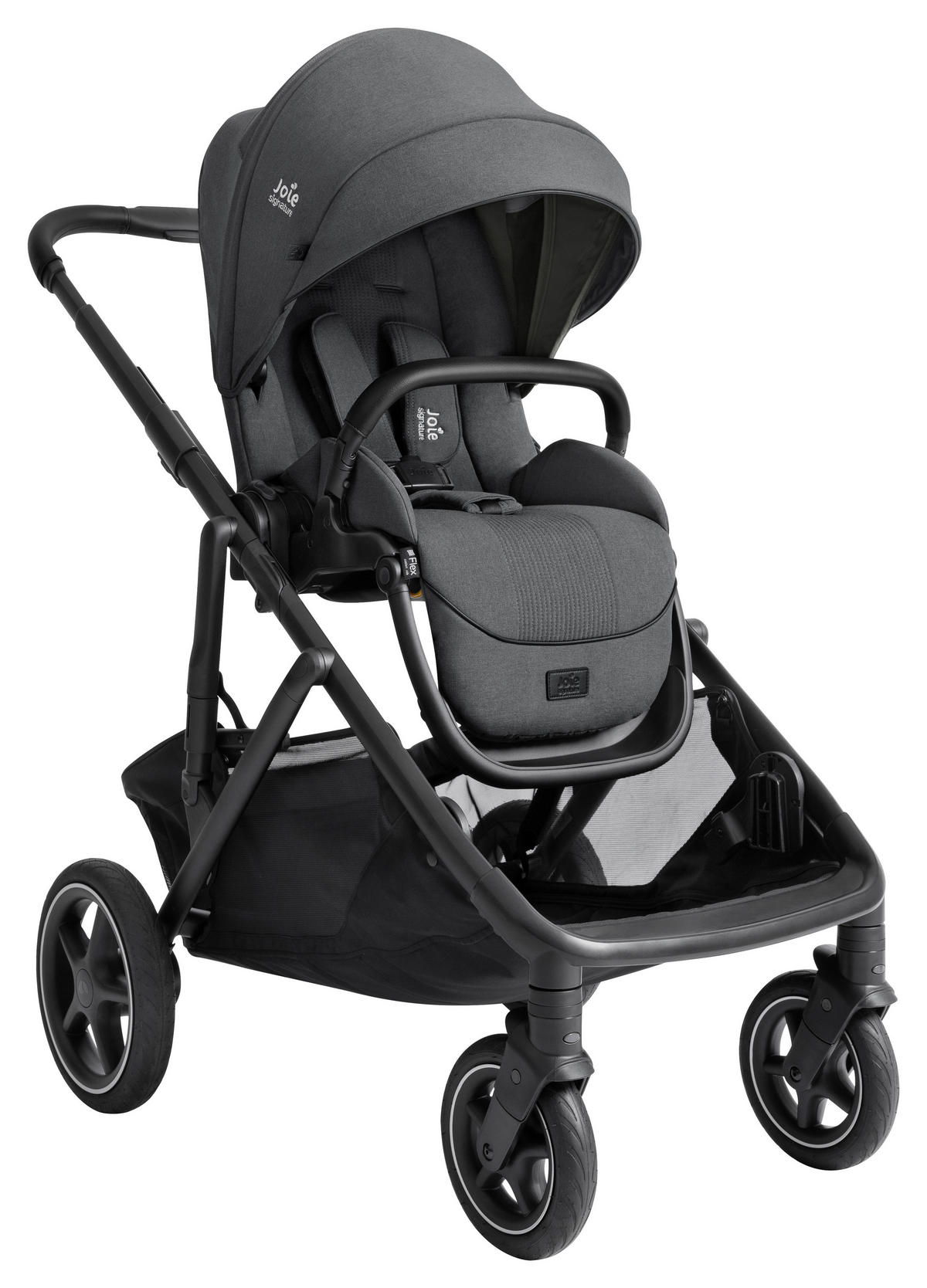 KINDERWAGENSET  Versiti Trio Set  Ebony  - Schwarz, Basics, Kunststoff (65/126/138cm) - JOIE SIGNATURE