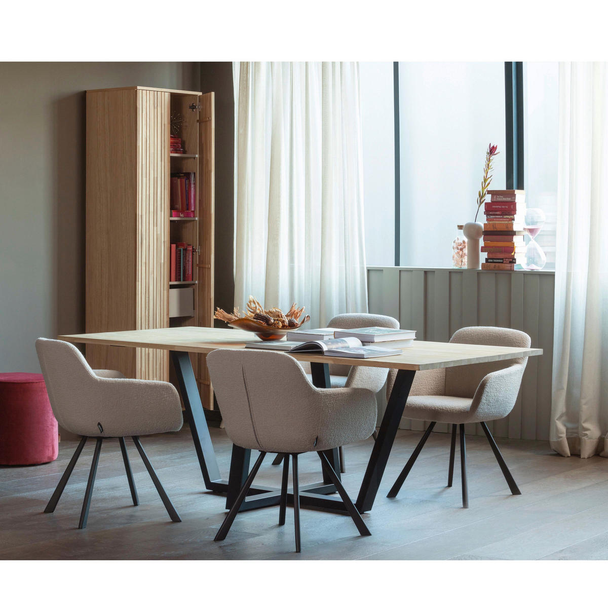 TISCHPLATTE in Holz 220/90/2,4 cm   - Eichefarben, MODERN, Holz (220/90/2,4cm) - Livetastic