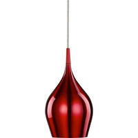 Lampă Suspendată  - roșu, Basics, metal (12.3/23/12.3cm)