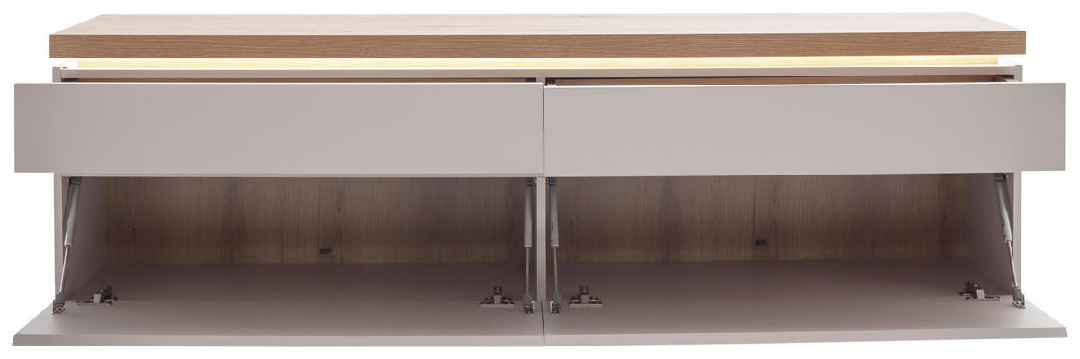 TV-ELEMENT - Kaschmir/Eichefarben, Design, Holzwerkstoff (180/58/40cm) - Livetastic