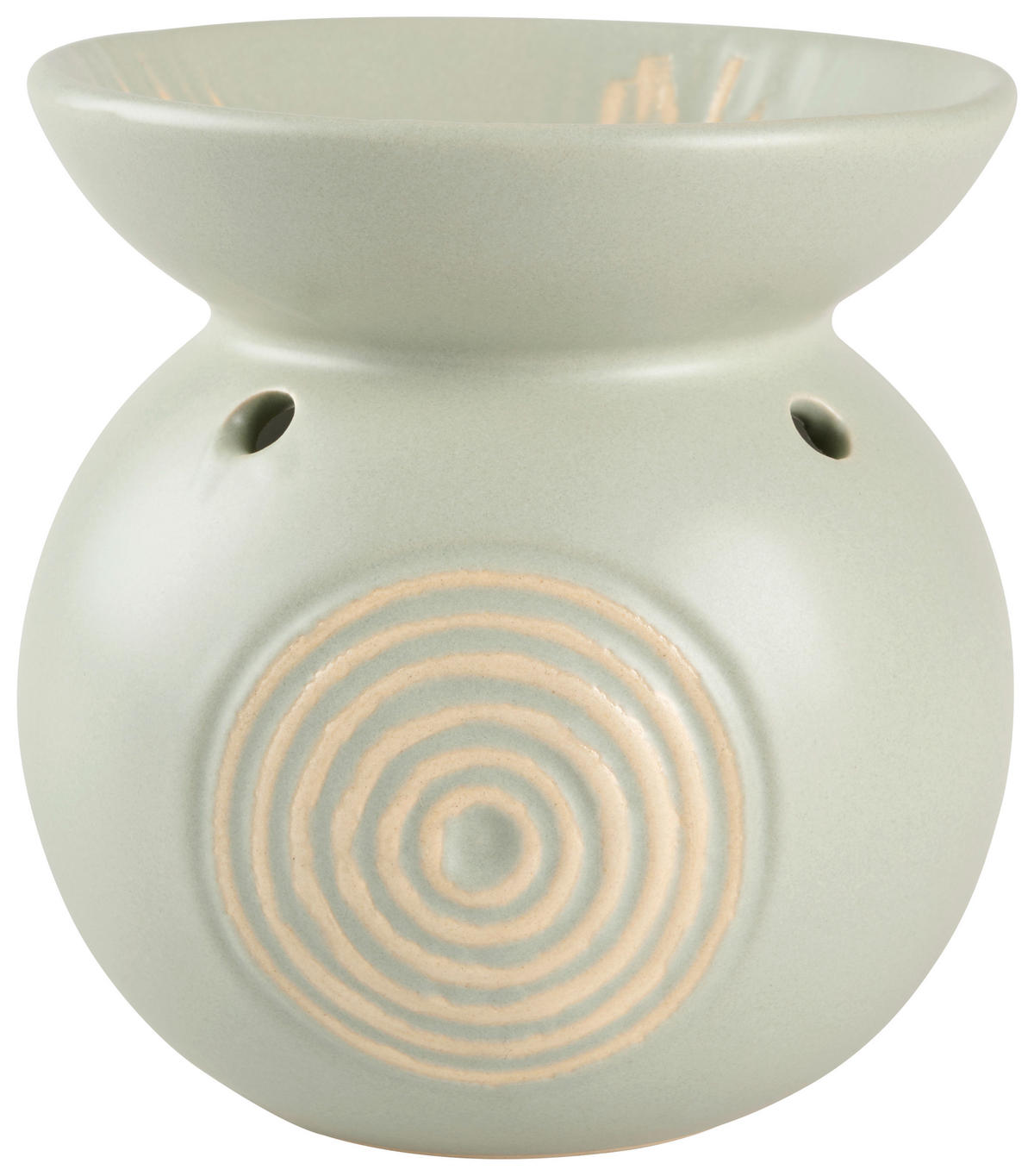 DUFTLAMPE 10,50/11 cm  - Pastellgrün, Basics, Keramik (10,50/11cm)