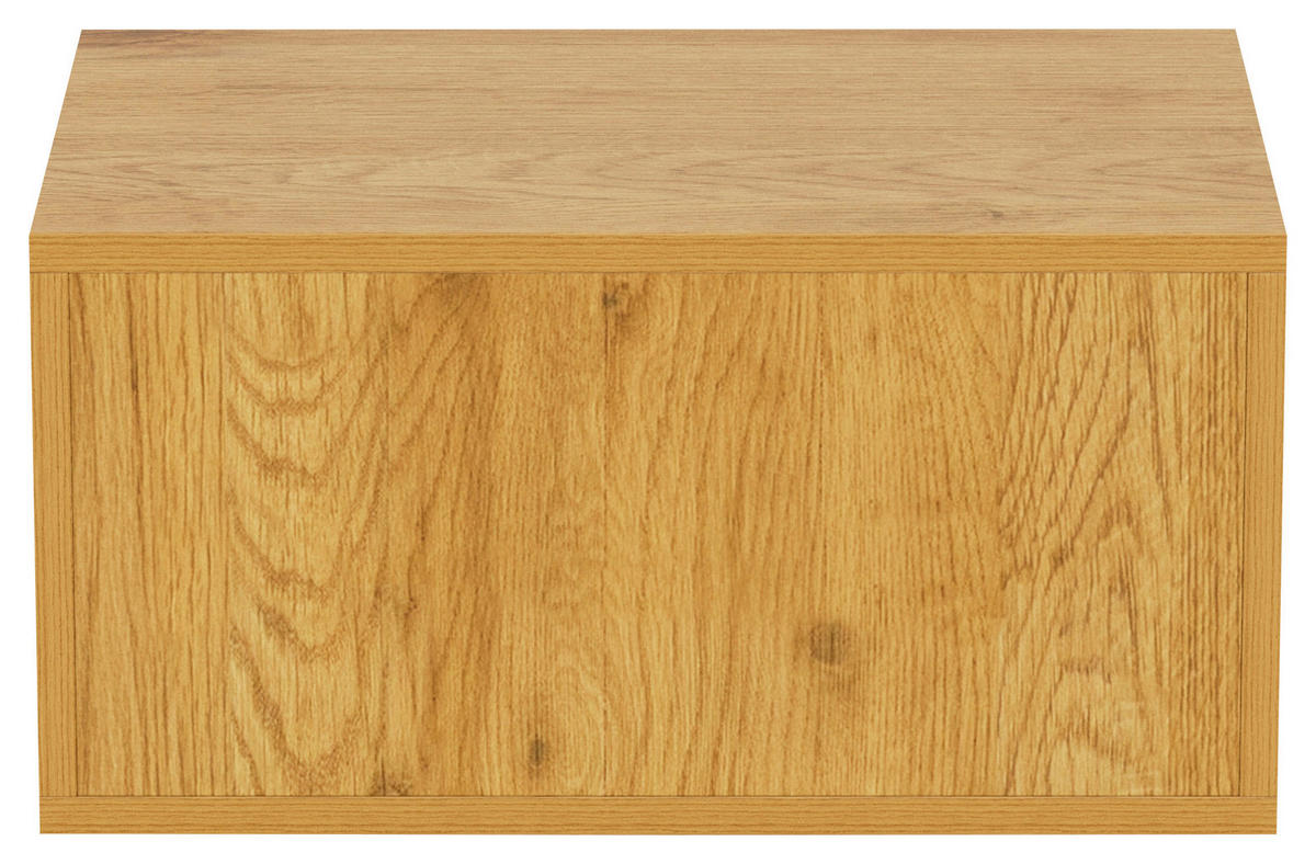 NACHTSCHRANK 46/23/30 cm  - Wildeiche, MODERN, Holzwerkstoff (46/23/30cm) - VanDerken