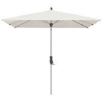 SONNENSCHIRM 250x200 cm Hellgelb  - Hellgelb/Alufarben, KONVENTIONELL, Textil/Metall (250/200cm) - Glatz