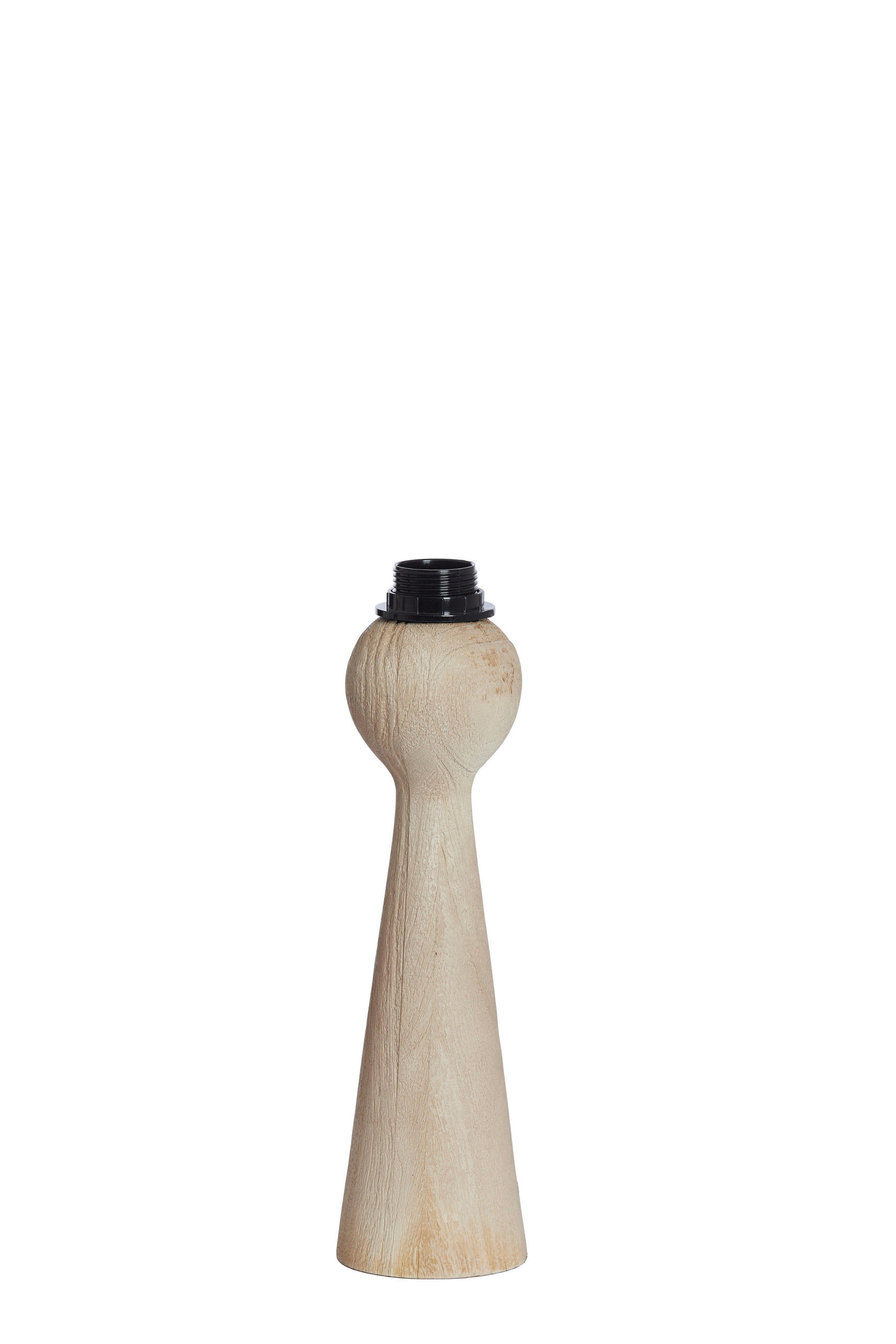 LEUCHTENFUß FESTINA 9/33 cm   - Braun, Natur, Holz/Kunststoff (9/33cm) - Light & Living