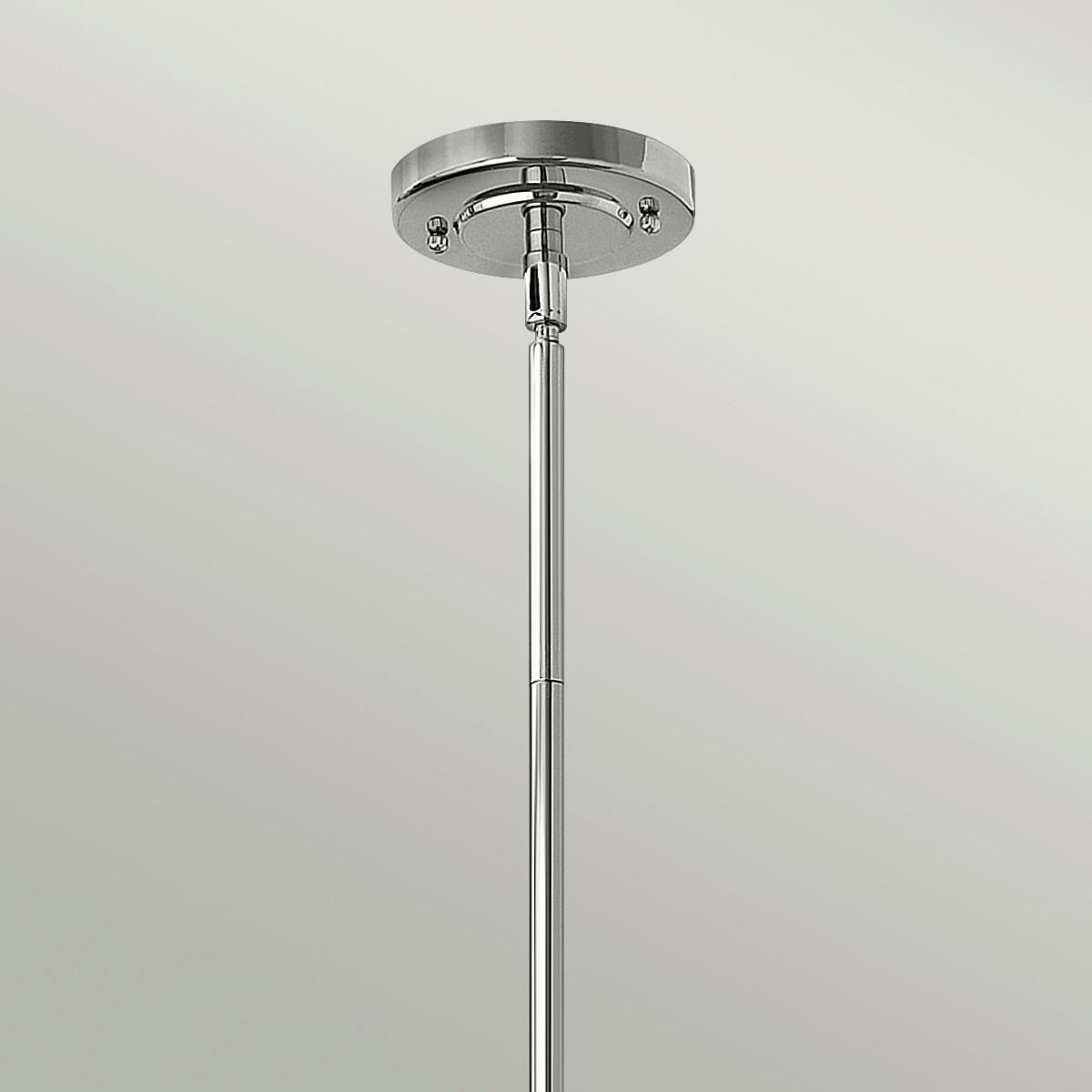 HÄNGELEUCHTE 32.4/42 cm    - Chromfarben, Konventionell, Glas/Metall (32.4/42cm) - Elstead Lighting