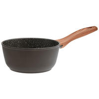 STIELKASSEROLLE 1,7 l  - Schwarz, Trend, Metall (18/8,4cm) - Sambonet