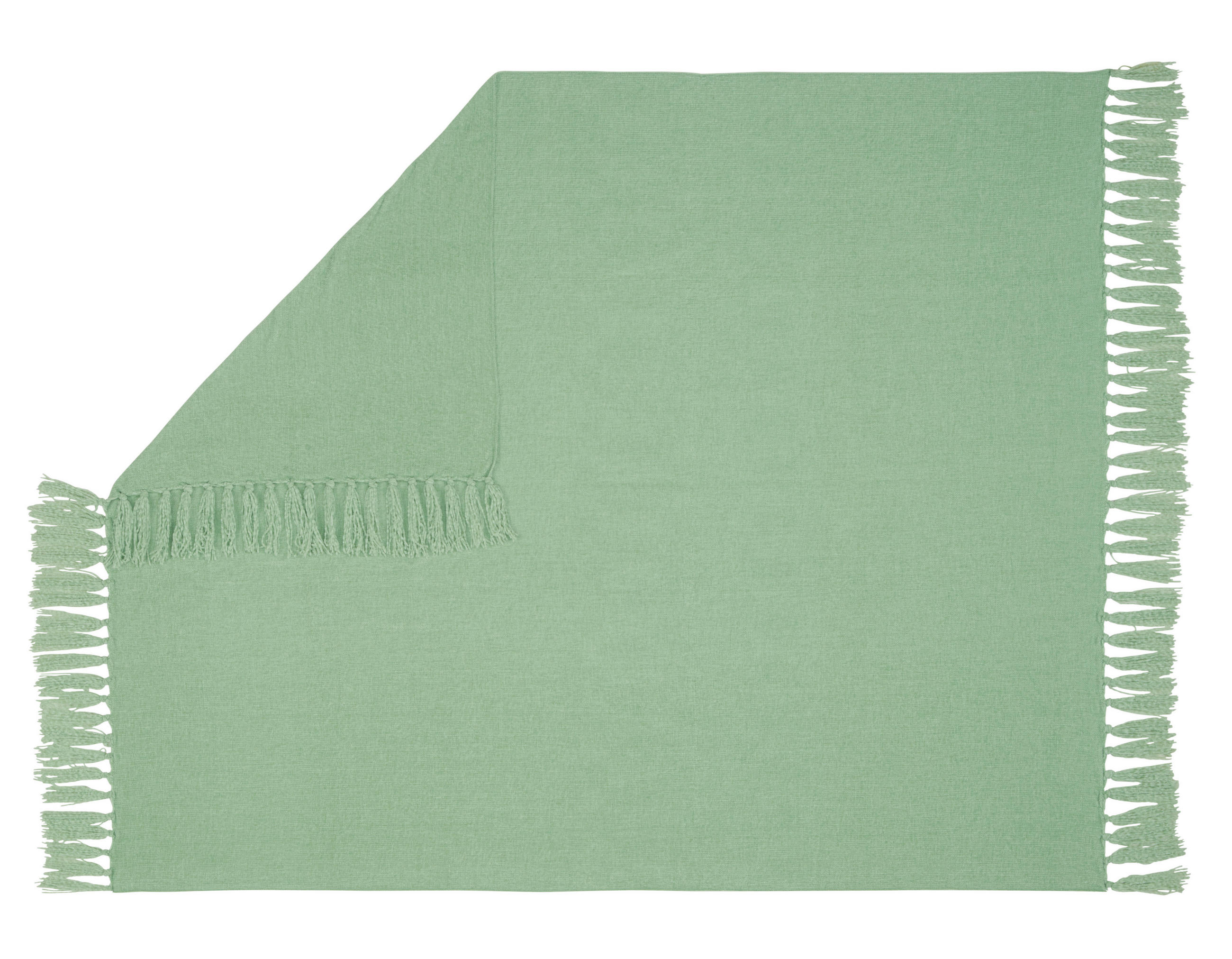 DECKE 127/152 cm  - Grün, Basics, Textil (127/152cm) - Novel