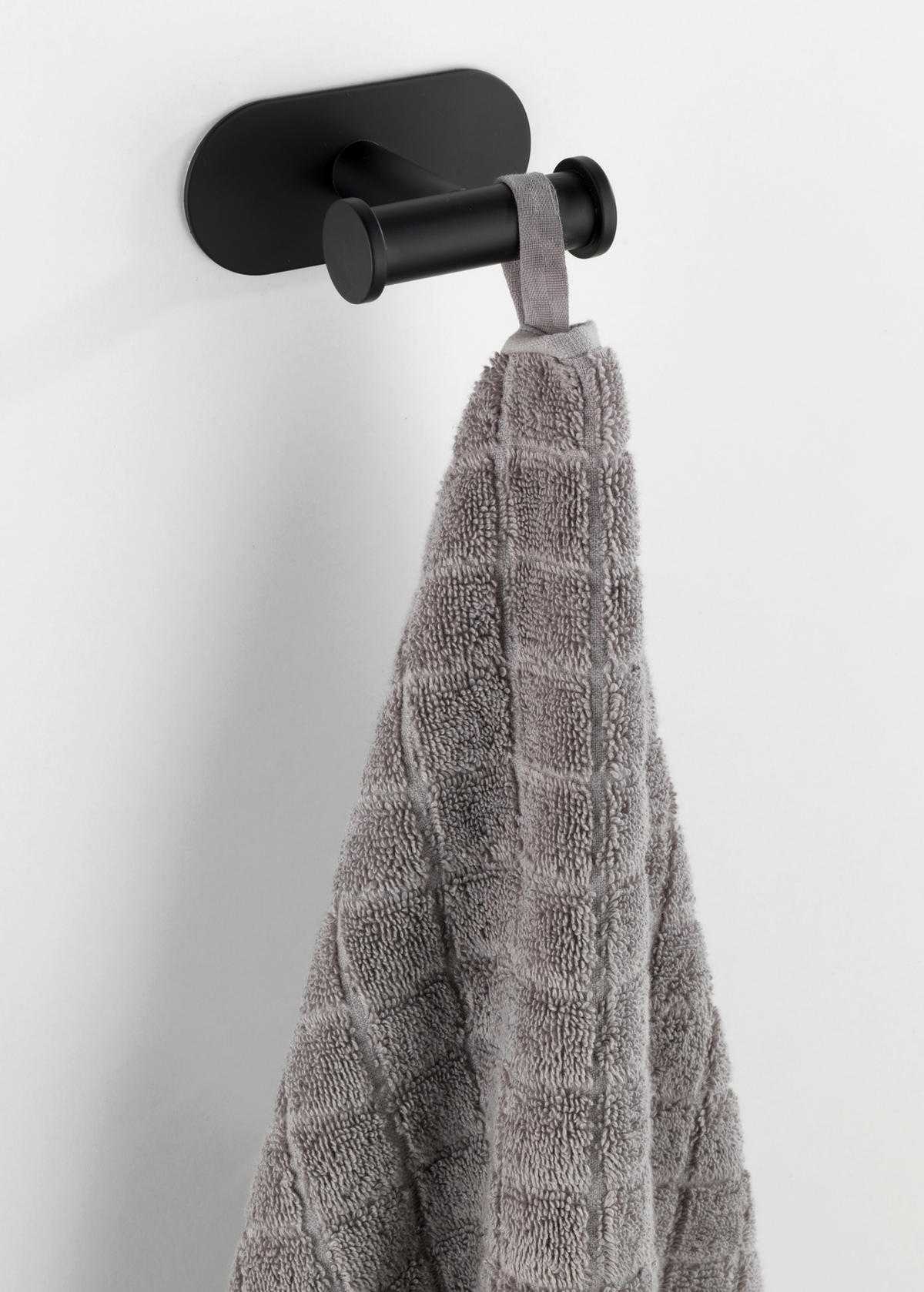 VÄGGKROK  i svart  - svart, Design, metall (9/11/9cm)