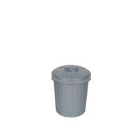 KANTA SA KLATNOM  7 l   - srebrna, Osnovno, plastika (24/29cm)