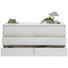 KOMMODE 160/79/48 cm - Alufarben/Weiß, Design, Holzwerkstoff/Kunststoff (160/79/48cm) - Carryhome KOMMODE 160/79/48 cm - Alufarben/Weiß, Design, Holzwerkstoff/Kunststoff (160/79/48cm) - Carryhome