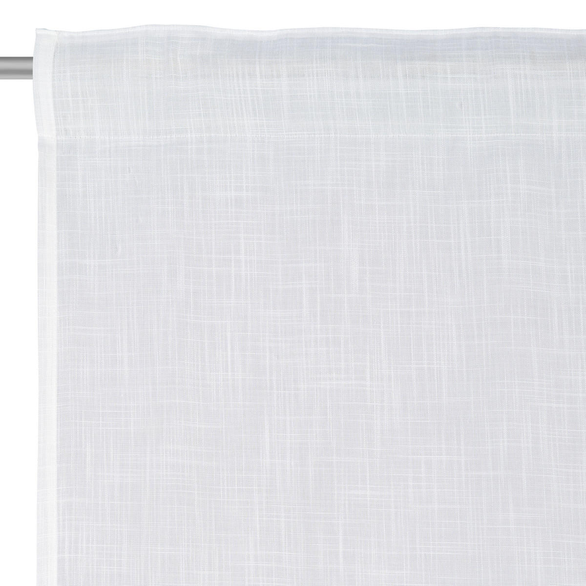 FERTIGVORHANG halbtransparent  - Weiß, Basics, Textil (140/245cm) - Boxxx
