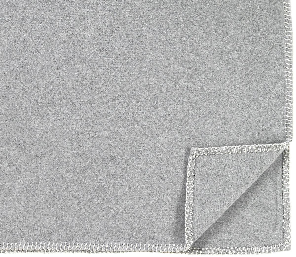 DECKE 140/200 cm  - Hellgrau, Basics, Textil (140/200cm) - David Fussenegger
