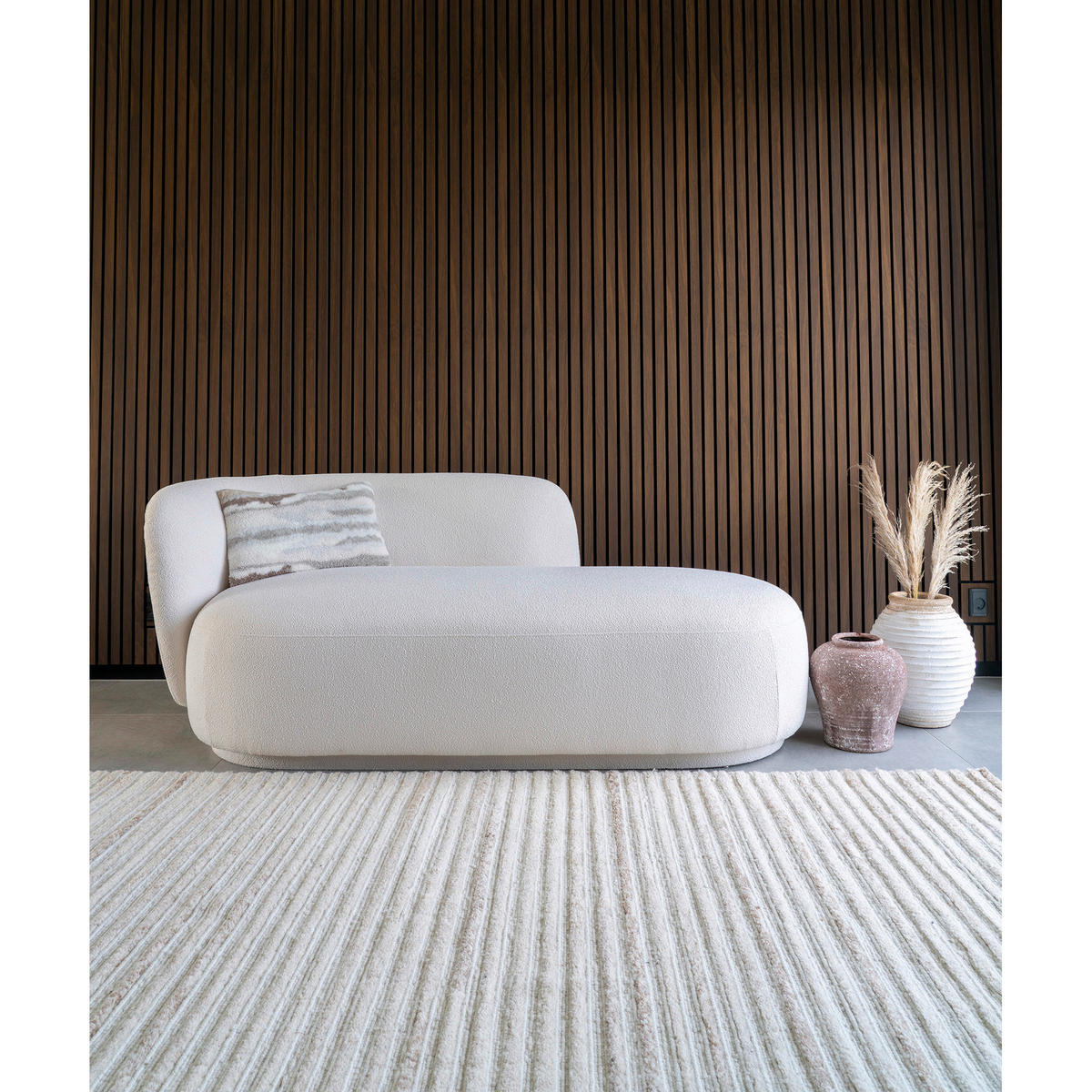 WEBTEPPICH 160/230 cm Perlmutt  - Perlmutt, Trend, Textil (160/230cm)