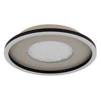 LED-TAKLAMPA WILEY 33/5,7 cm  - klar/vit, Basics, metall/plast (33/5,7cm) - Globo