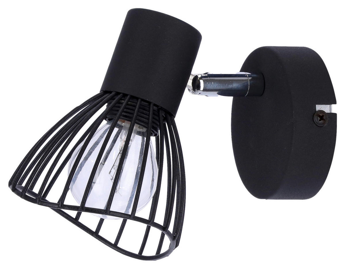 WANDSTRAHLER 8/12/12 cm   - Schwarz, Basics, Metall (8/12/12cm)