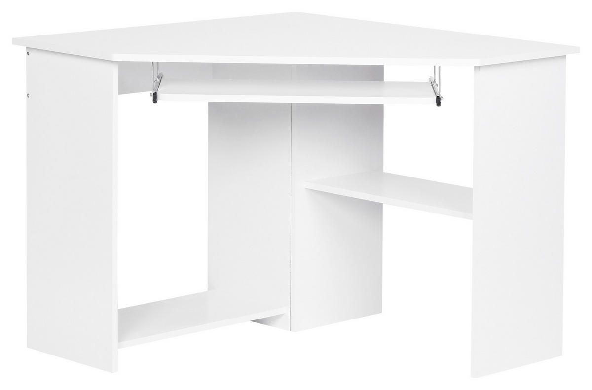 PISAĆI STOL KUTNI  bijela  drvni materijal  - bijela, Konvencionalno, drvni materijal (88,5/127/73cm) - MID.YOU